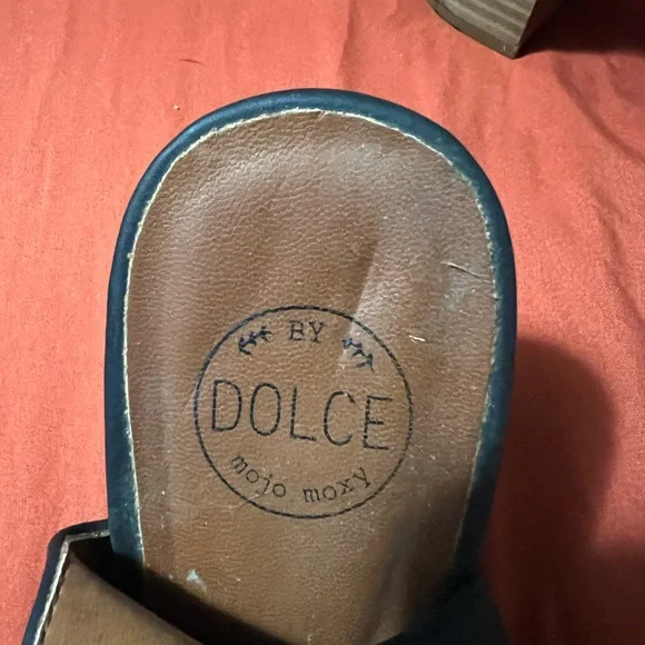 Stylish Black Heeled Mules - Picture 3 of 5